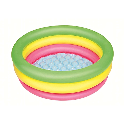 Bestway Piscine Plastique 3 Anneaux Ensemble Dété Pour Enfants