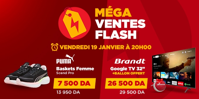 Ventes Flash, Meilleures Offres & Promotions