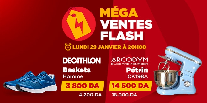 Jumia - Hello jumees, voici les ventes flash du jour ✌️✌️