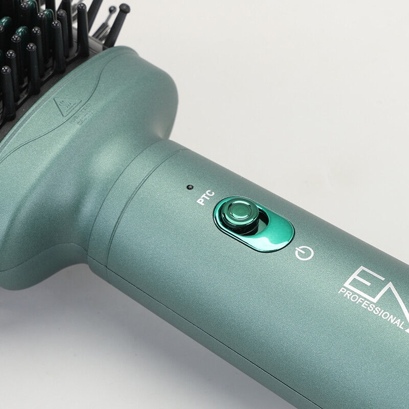 Enzo EN-4110 Brosse Sèche-cheveux électrique à air chaud à ions négatifs Brosse à lisser Peigne 1500W image