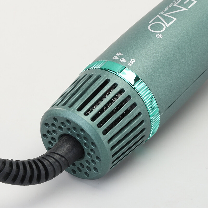 Enzo EN-4110 Brosse Sèche-cheveux électrique à air chaud à ions négatifs Brosse à lisser Peigne 1500W image