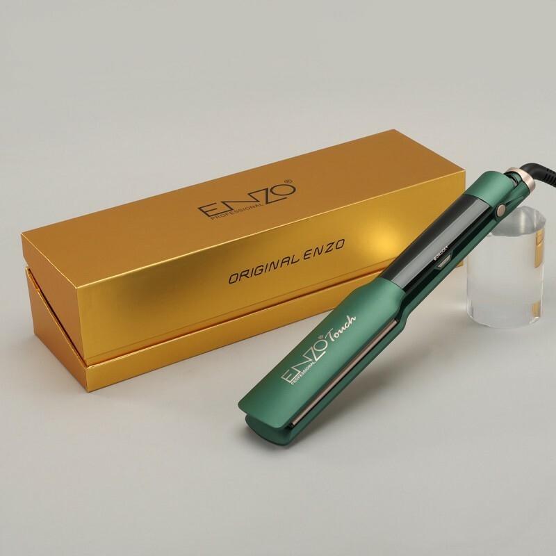 Enzo En-2410 Fer à Lisser 3D en titane à commande tactile - vert 3