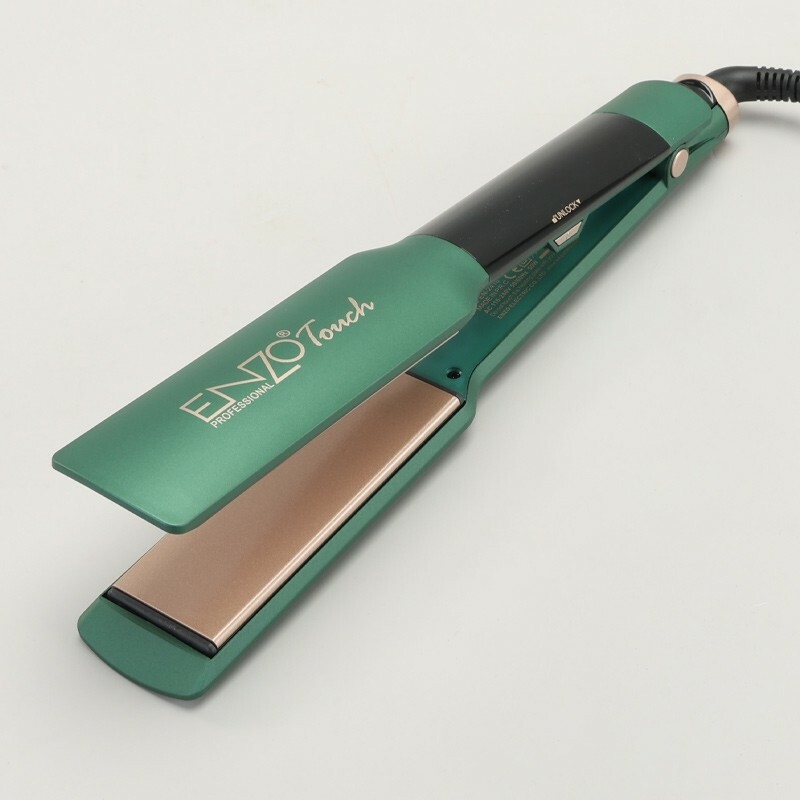 Enzo En-2410 Fer à Lisser 3D en titane à commande tactile - vert 7