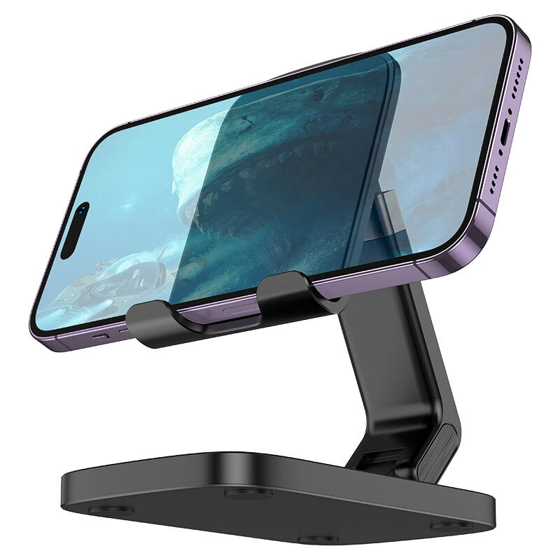 support de bureau pliable pour téléphone Hoco HD8 Blackfish