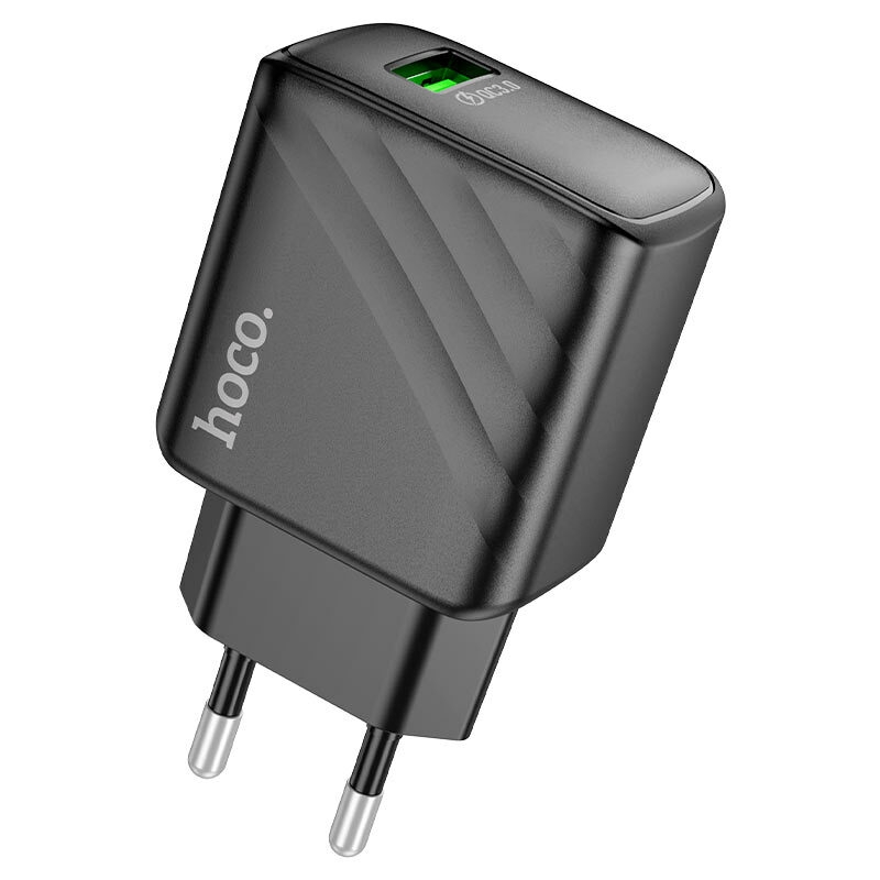 hoco cs21a rich qc3 single port wall charger eu