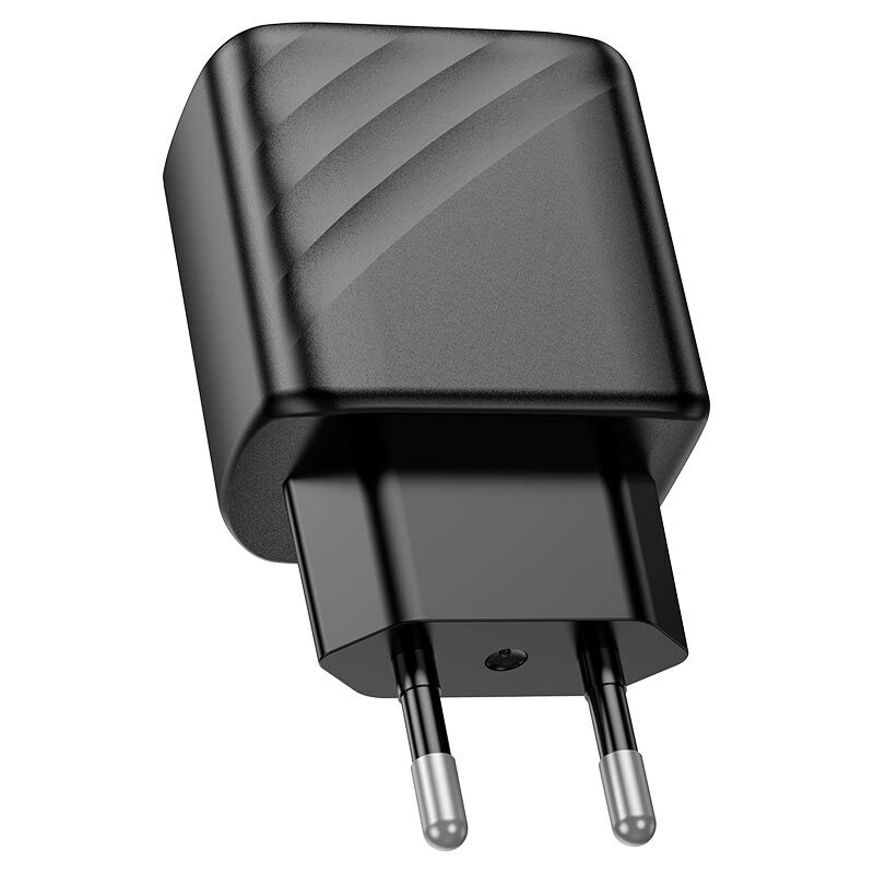 hoco cs21a rich qc3 single port wall charger eu plug