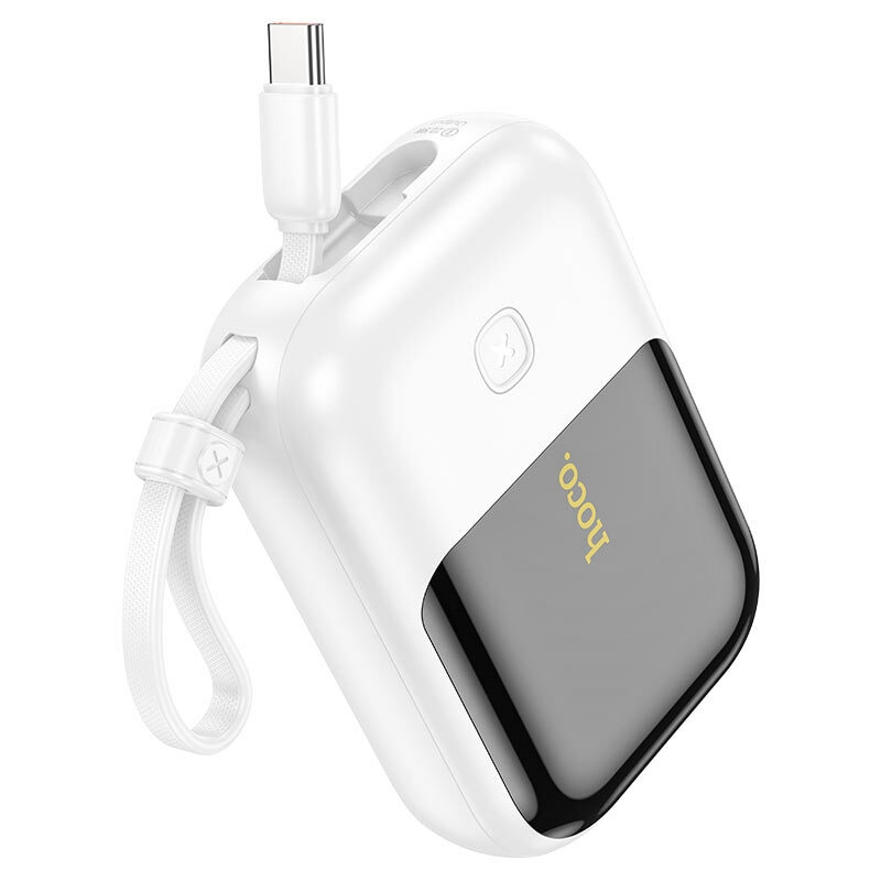 fontaine hoco q20 bank d'alimentation entry compatible 10000mah bouton