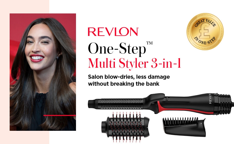 Revlon; One-Step; Blow-Dry Multi Styler;