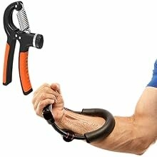 Power Muscular Ergonomic Wrist Hand Exerciser Home Workout Ideal Athletes Sportsmen Fitness SPN-ONL