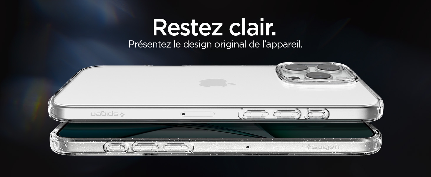 spigen coque iphone 16 pro max transparente