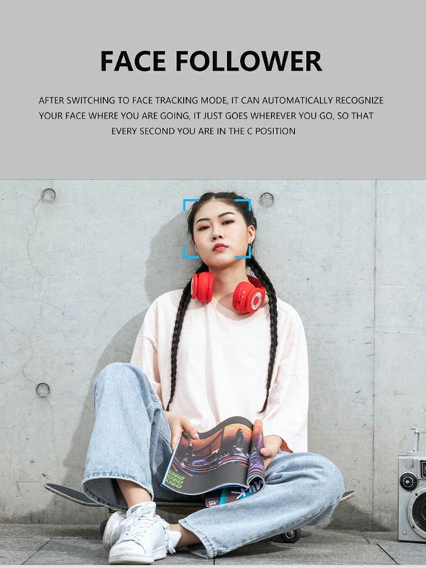 Auto Smart 360 Rotation Face Tracking 180 Degree Adjustment Stable Phone Tripod Selfie Stick supplier