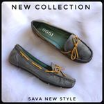 product_image_name-Oggi-Mocassins Femme - Vert-1