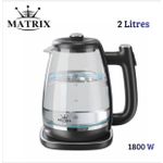 product_image_name-Matrix- bouilloire électrique sans fil 2L 1800W en verre indicateur LED-2