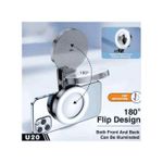 product_image_name-PLOKAMA- LED Mini Mirror Clip Selfie Ring Light 180 MIN U20.-3