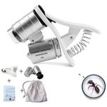 product_image_name-Universel-هاتف ذكي Microscope Zoom 60X مزود بمصباحين LED + ضوء الأشعة فوق البنفسجية للكشف عن التزوير-2