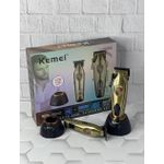 product_image_name-Kemei-Tondeuse & kit de coiffure sans fil,Ensemble tondeuse rechargeable,AC 220-240 V 50/60 Hz,2000/2500mAh,7800RPM,  KM-2365.-2