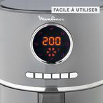 product_image_name-Moulinex-Friteuse Air Fryer sans huile 4.2 1630W à air - 8 Programmes Automatiques LCD - Easy Fry Ultra EZ111B10-5