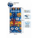 product_image_name-Générique-ستارة واحدة للأطفال بنقش FC برشلونة، مقاس 140x225 سم-2