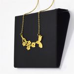 product_image_name-Générique-Collier "Barossa" Oiseau de Rameau d'Olivier - Acier Inoxydable-2