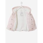 product_image_name-Verbaudet-Doudoune Doublée Bébé Motif Brillant - Rose Pale-3