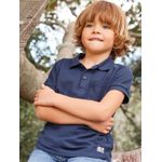 product_image_name-Vertbaudet-حزمة من 2 قميص بولوز للأولاد بنسيج بيكيه - 1 أزرق لائحة + 1 مخطط-2