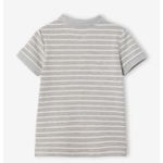 product_image_name-Vertbaudet-حزمة من 2 قميص بولوز للأولاد بنسيج بيكيه - 1 أزرق لائحة + 1 مخطط-5