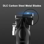 product_image_name-Kemei-ماكينة حلاقة KM-2296، ماكينة قص شعر كهربائية احترافية لاسلكية، ماكينة تشذيب دقيقة قابلة للشحن-5