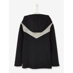 product_image_name-Verbaudet-سويت شيرت ولادي بسحاب  و بغطاء للرأس - رياضي - رمادي مرقش-4