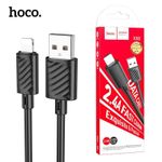 product_image_name-Hoco-كيبل X88 USB-A إلى Lightning شحن ونقل بيانات iPhone بطول 1 متر-1