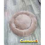 Coussin Rond pour Chats & Petits Chiens Champagne 55cm
