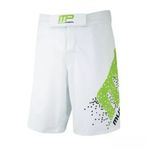 product_image_name-Muscle-Short Homme Bermudas Tissé en Haute Qualité Pour Musculation et plages - blanc-2