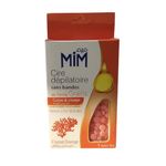 Mim Cire Dépilatoire Sans Bandes En Forme Grains Corps Visage Crystal Orange 80G
