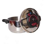 product_image_name-Unipro-Cocotte Minute Autocuiseur Inox 8 Litres Avec Minuterie - Compatible Tous Feux avec Ouverture Facile - UP-CM8G-5