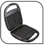 product_image_name-Tefal-Machine a gaufres & Sandwichs 2EN1 Snack Time  Gaufrier / Panineuse- 700W-SW341812- Gris-2