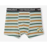 product_image_name-Vertbaudet-Lot de 3 Boxers Garçon Stretch  – Tractopelle - Vert et Gris -4