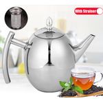 product_image_name-Générique-Théière en acier inoxydable, capacité de 2L, bouilloire avec filtre en feuille de thé-1