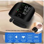 product_image_name-Générique-Tensiomètre rechargeable JUSTLANG pour 2 utilisateurs, tensiomètre médical, brassard de poignet, moniteur de fréquence cardiaque numérique à pouls irrégulier-1