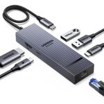 Ugreen HUB USB RJ45 GIGABIT 10GBPS HDMI 4K 6IN1  REVODOK