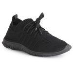 product_image_name-Générique-Basket Noir Pour Femme En Tissu Très Souple-4