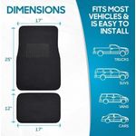 product_image_name-Générique-Tapis du sol Moquette 4 Pièces Universels  Antidérapants, Robustes et Sans odeur -4