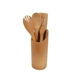 product_image_name-Furkan-Set 04 Pièces Cuillères/Spatules Avec Boite En Bois-2