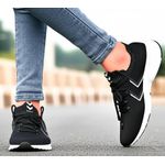 product_image_name-Hummel-Baskets Hommes Running Flow Seamles Ultra Légère Respirante Super Confortable - Noir-2