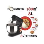 product_image_name-Robuste-Pétrin 8 vitesses 8 Litres 3 KG 1800W - Pro max Double crochets Noir-1