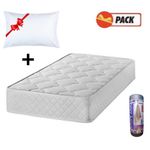 Europ arina ارتفاع 20 سنتيم متعددة الألوان D30 20 مرتبة مكان واحد 65*180 سنتيم كثافة  + وسادة مجانا