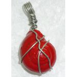 L.M.HandMade قلادة طبيعية رقم 266 - قذيفة الحلزون