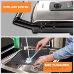 product_image_name-Sonashi-Panineuse et Grill Électrique 2000W avec Fonction Contrôle de la température et Indicateur INOX - SGT-854-5