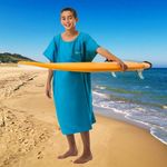 product_image_name-Decathlon-Poncho surf Junior - 100 bleu-3