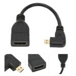 product_image_name-Générique-Adaptateur Micro HDMI Male coudé 90° vers HDMI Femelle 15cm-1