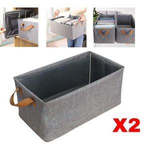 Lot de 2 Organisateur de Rangement pliable Pour Vêtements et Pantalons,Cardigans et T-shirts