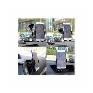 Support Téléphone Voiture Universel 3 En 1 